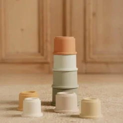 Stacking cups - Multicolored - Essentials