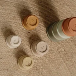 Stacking cups - Multicolored - Essentials