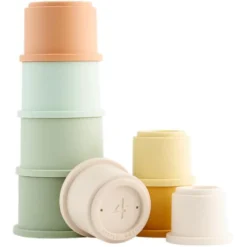Stacking cups - Multicolored - Essentials