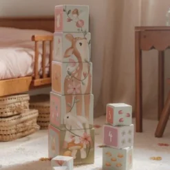 Stacking Tower - Pink - Fairy Garden