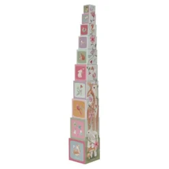 Stacking Tower - Pink - Fairy Garden