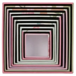 Stacking Tower - Pink - Fairy Garden