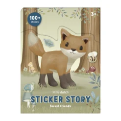 Sticker set forest friends