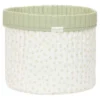 Storage basket large - Green - Essentials - Blueberry Leaves