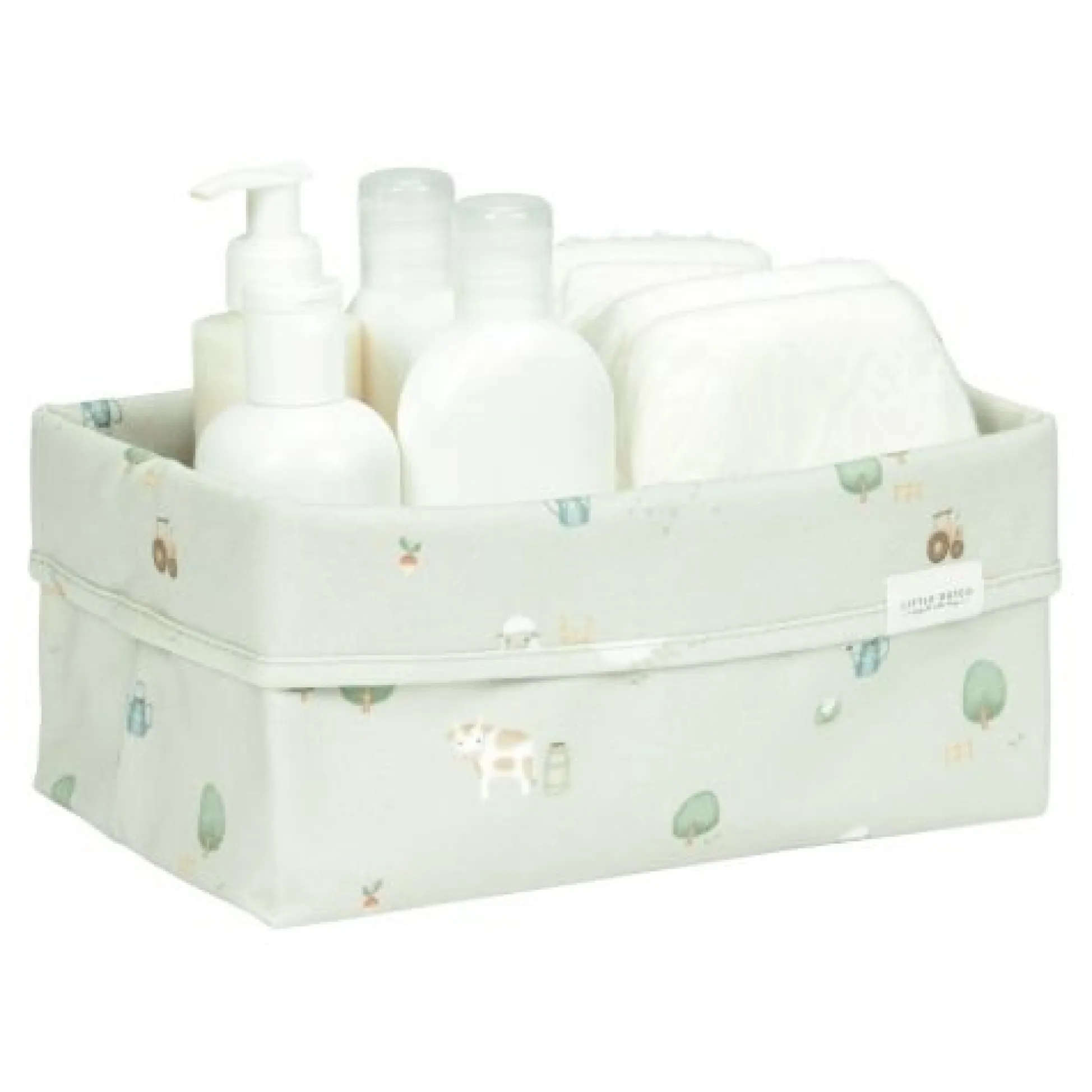 Storage basket large - Green - Little Farm