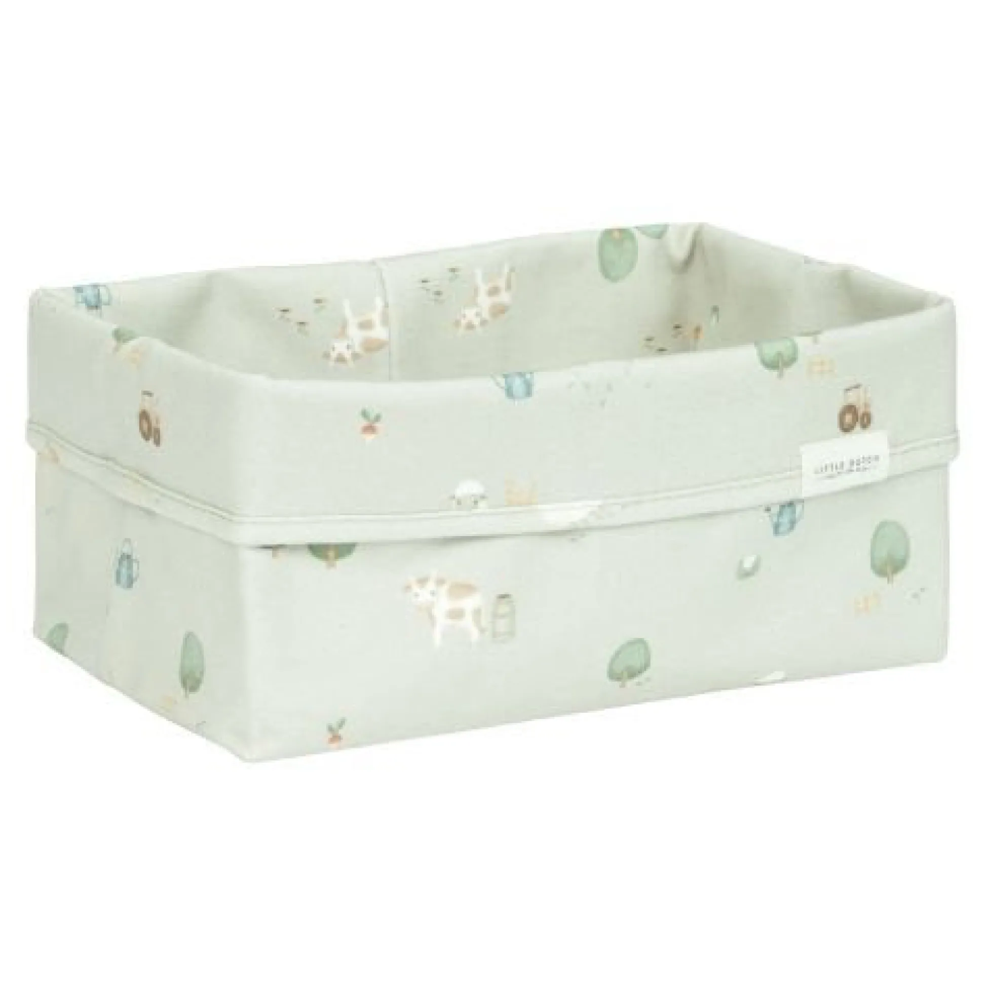 Storage basket large - Green - Little Farm