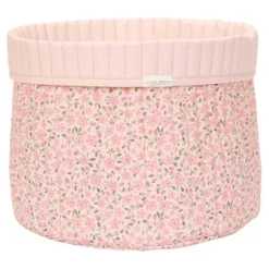 Storage basket large - Pink - Fairy Garden - Fairy Floral