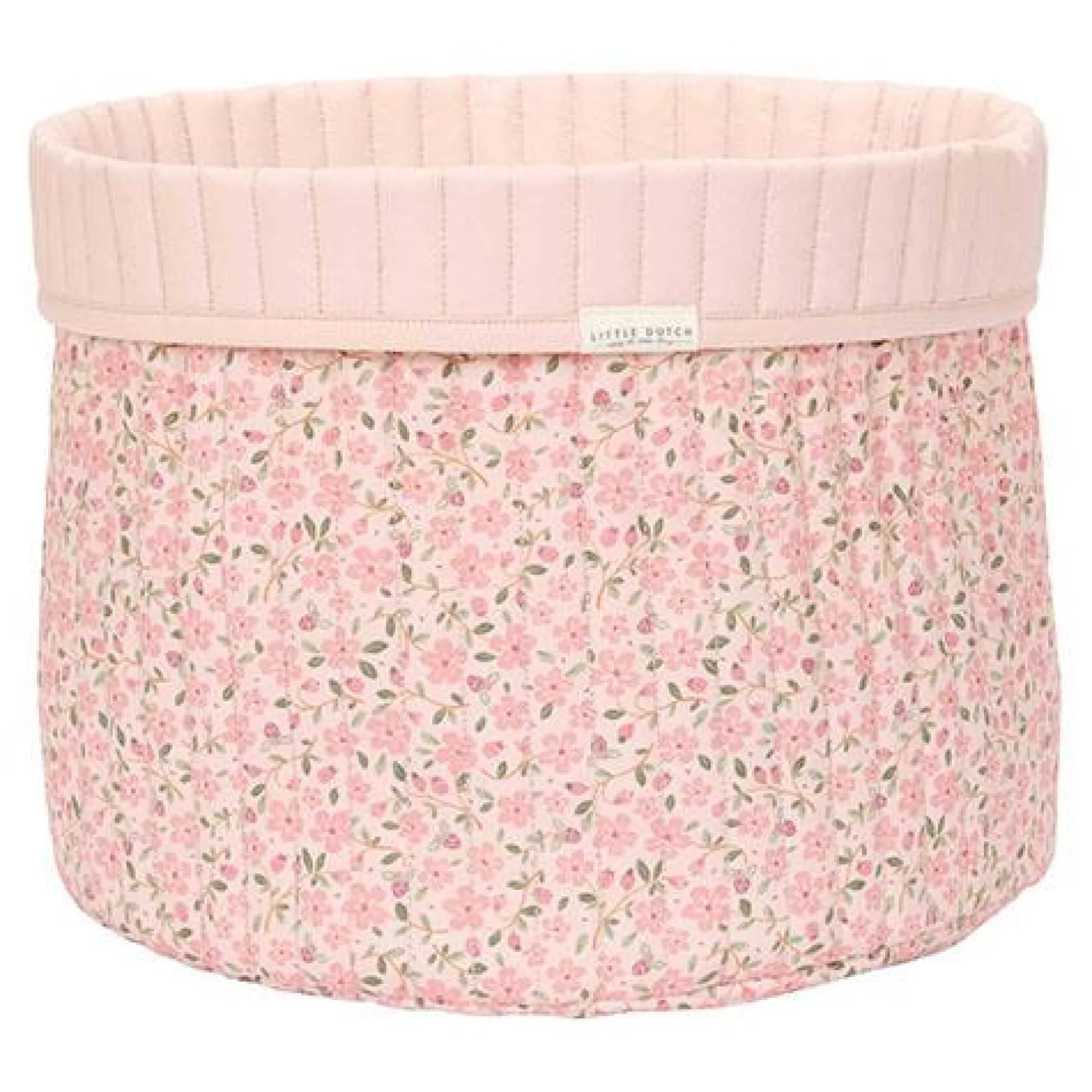 Storage basket large - Pink - Fairy Garden - Fairy Floral