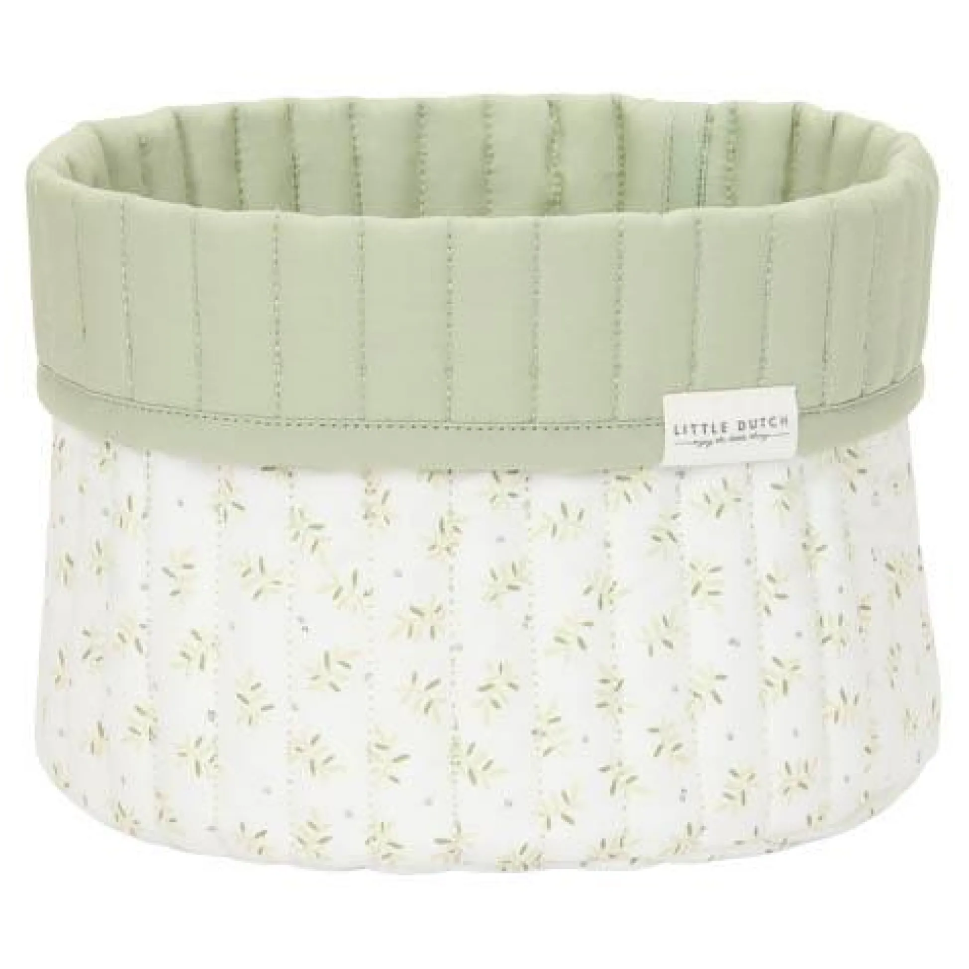 Storage basket small - Green - Essentials - Blueberry Leaves
