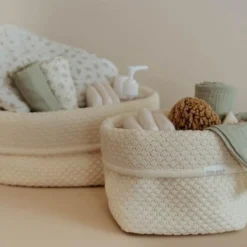 Storage basket small - White - Essentials