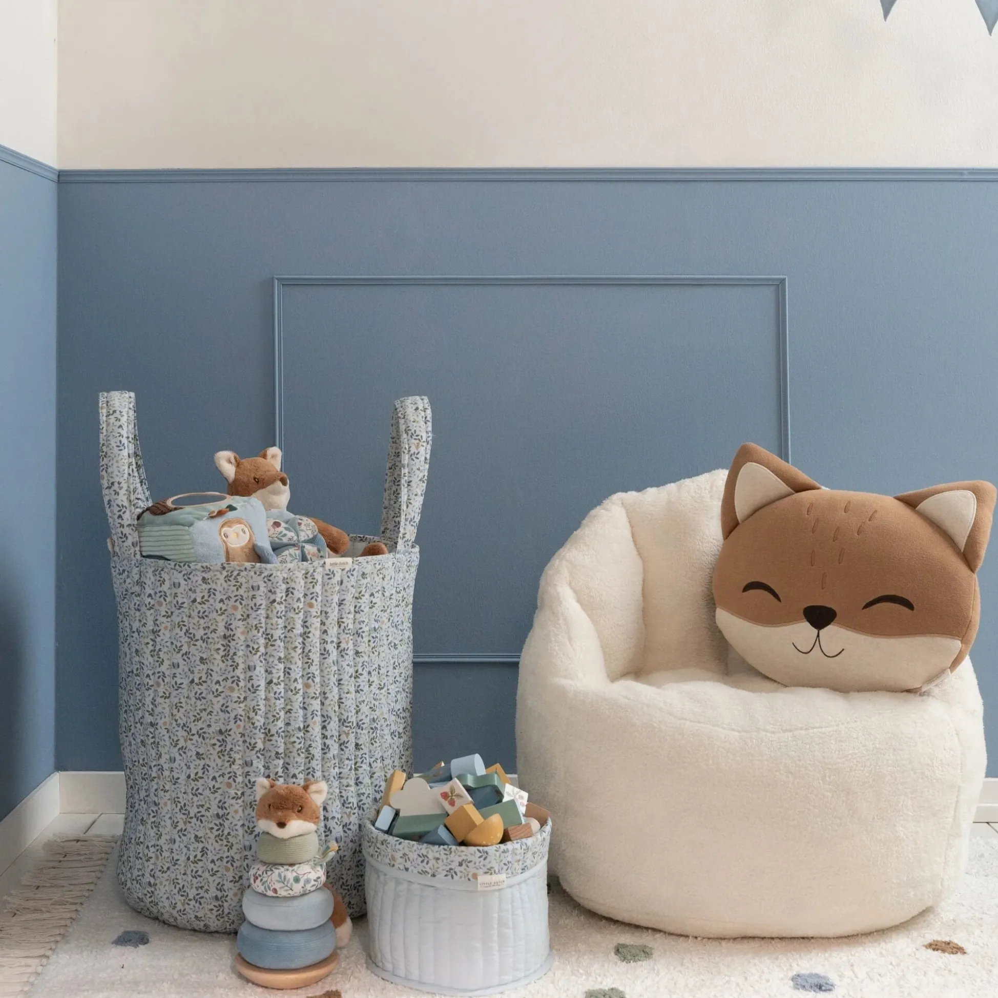 Storage basket XL - Blue - Forest Adventure