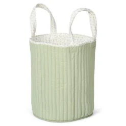 Storage basket XL - Green - Essentials - Blueberry Leaves