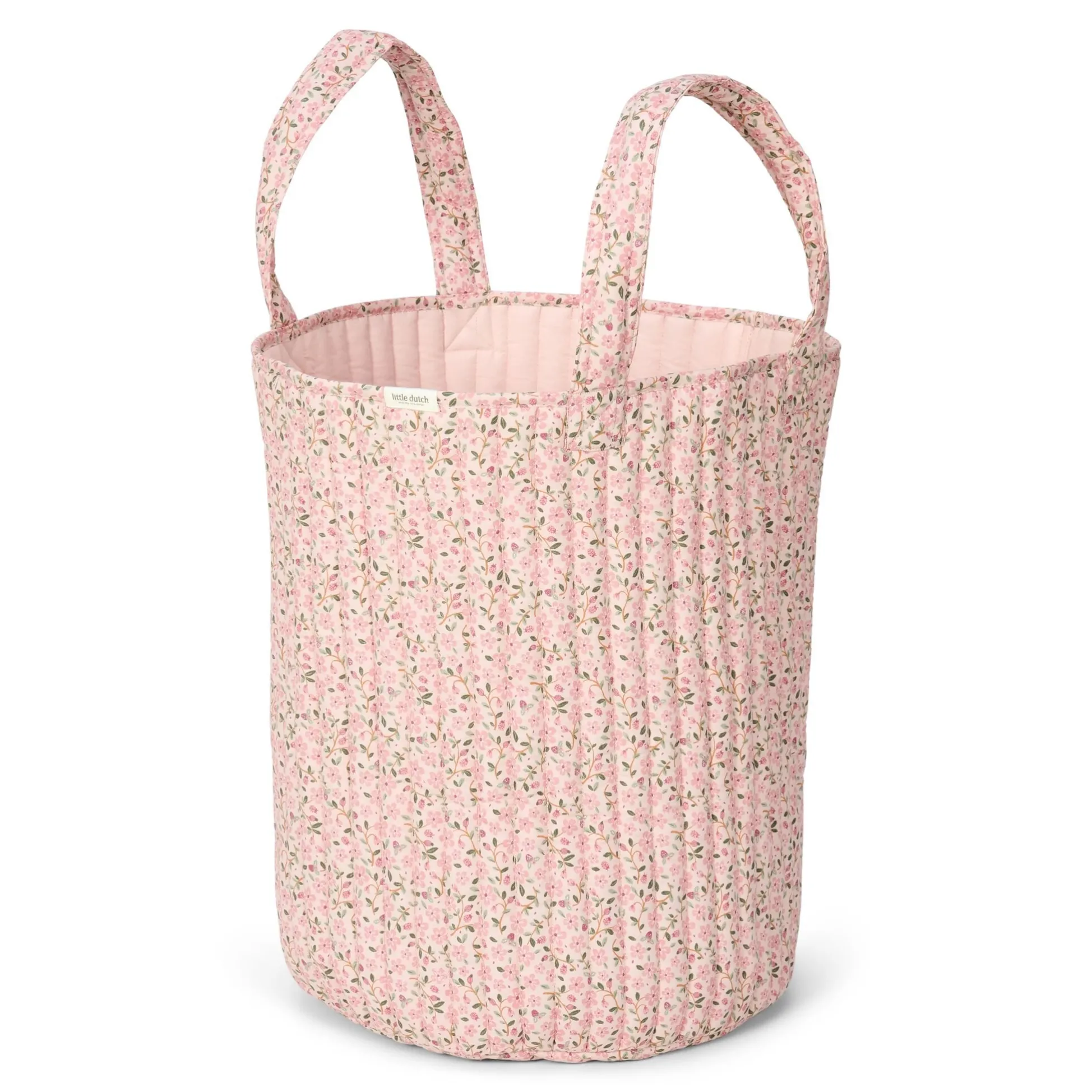 Storage basket XL - Pink - Fairy Floral