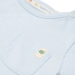 Striped shirt short sleeve - Blue
