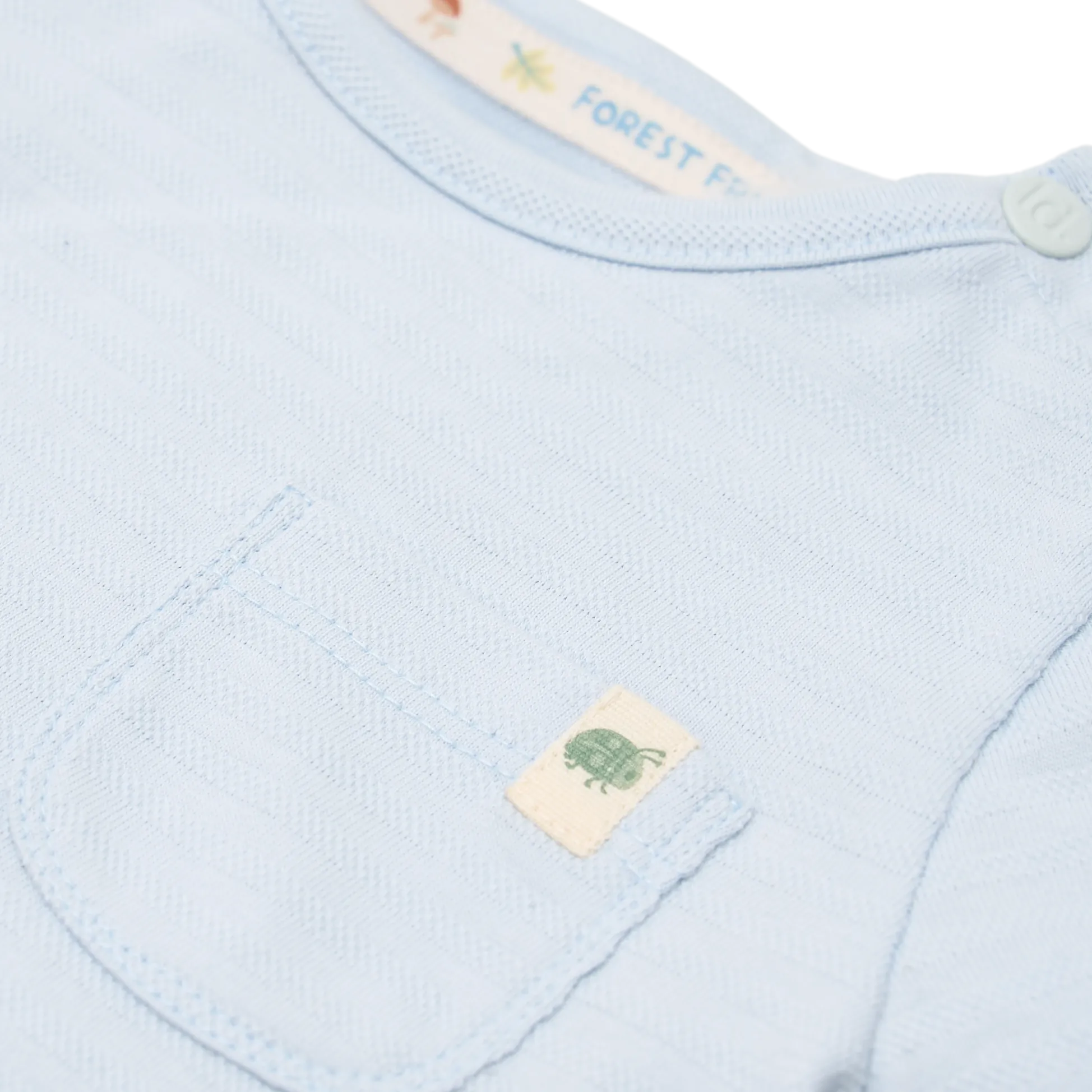 Striped shirt short sleeve - Blue