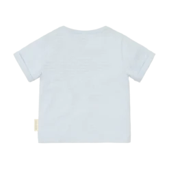 Striped shirt short sleeve - Blue