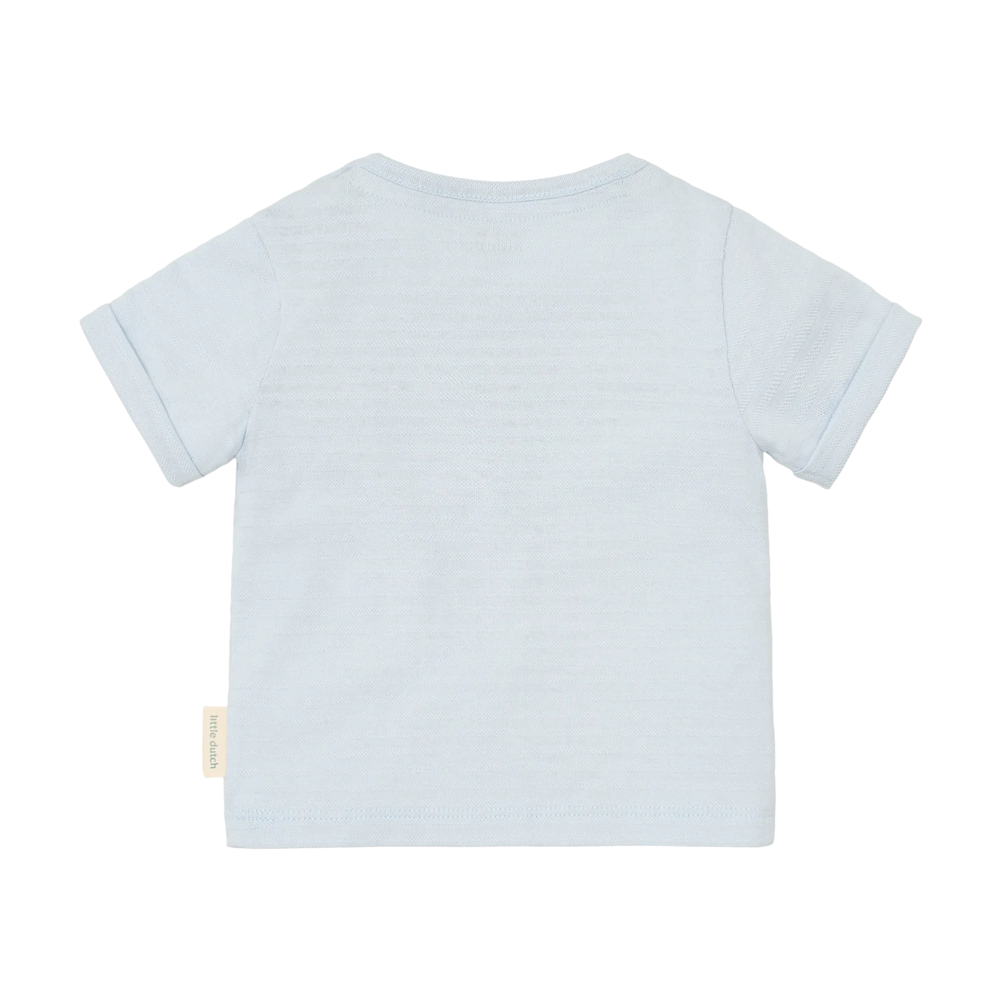 Striped shirt short sleeve - Blue