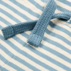 Striped shorts - Blue