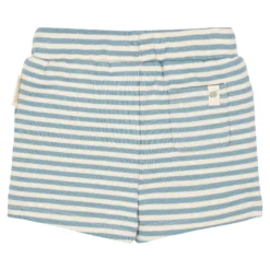 Striped shorts - Blue