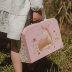 Suitcase - Pink - Fairy Garden