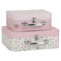 Suitcase - Pink - Fairy Garden
