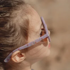 Sunglasses - Purple - Stripes