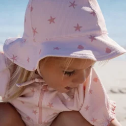 Sun Hat - Pink - Shells