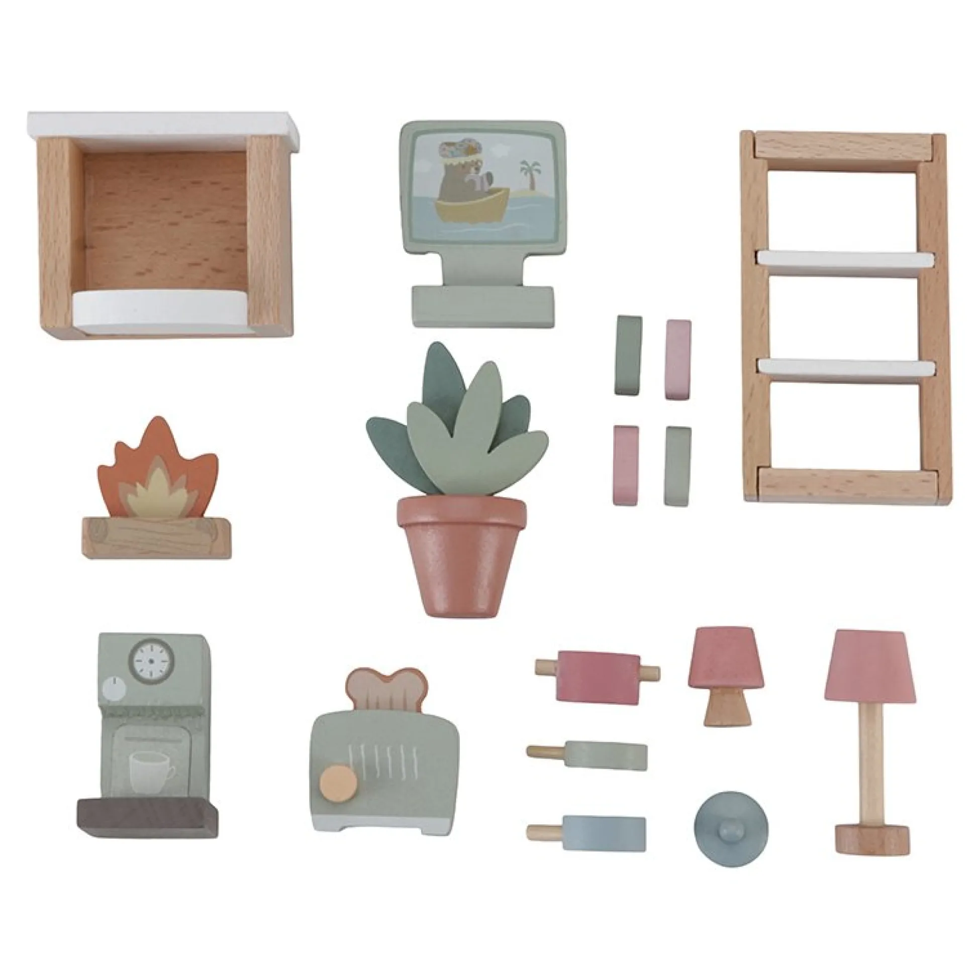 Supplement set dollhouse furniture