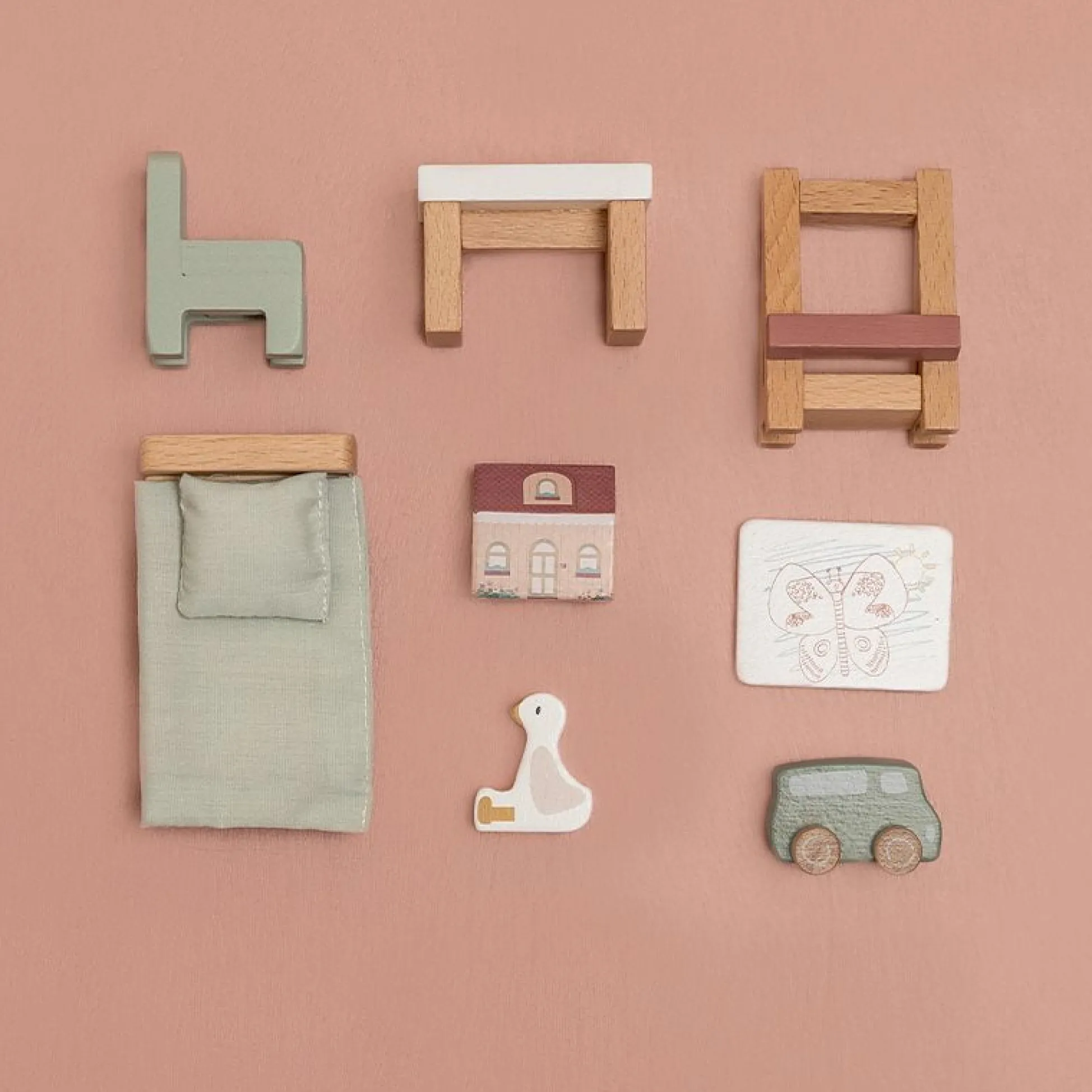 Supplement set dollhouse nursery