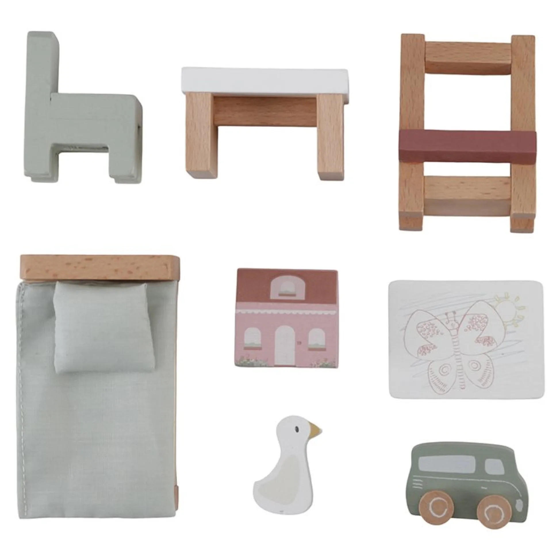 Supplement set dollhouse nursery