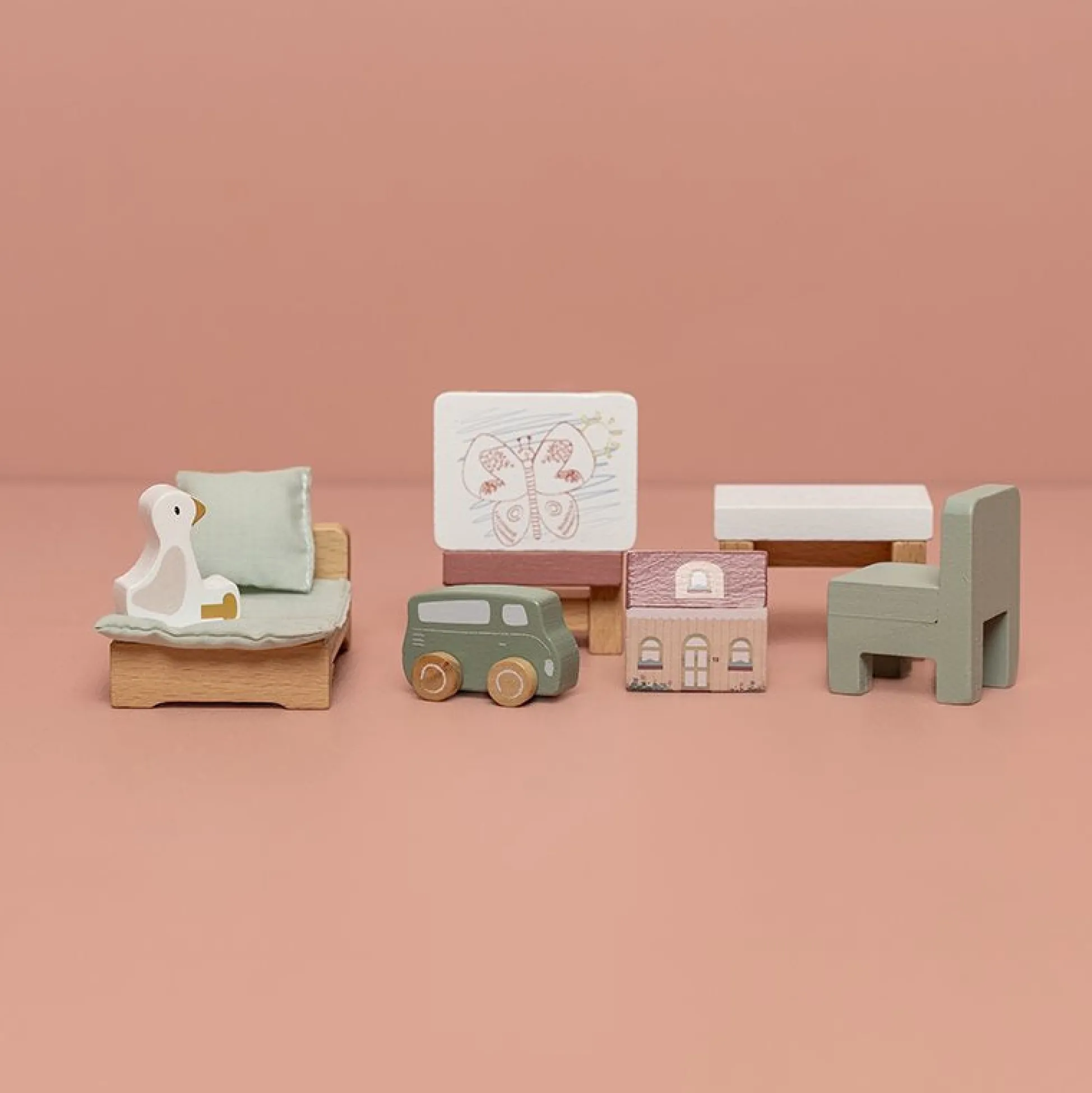 Supplement set dollhouse nursery