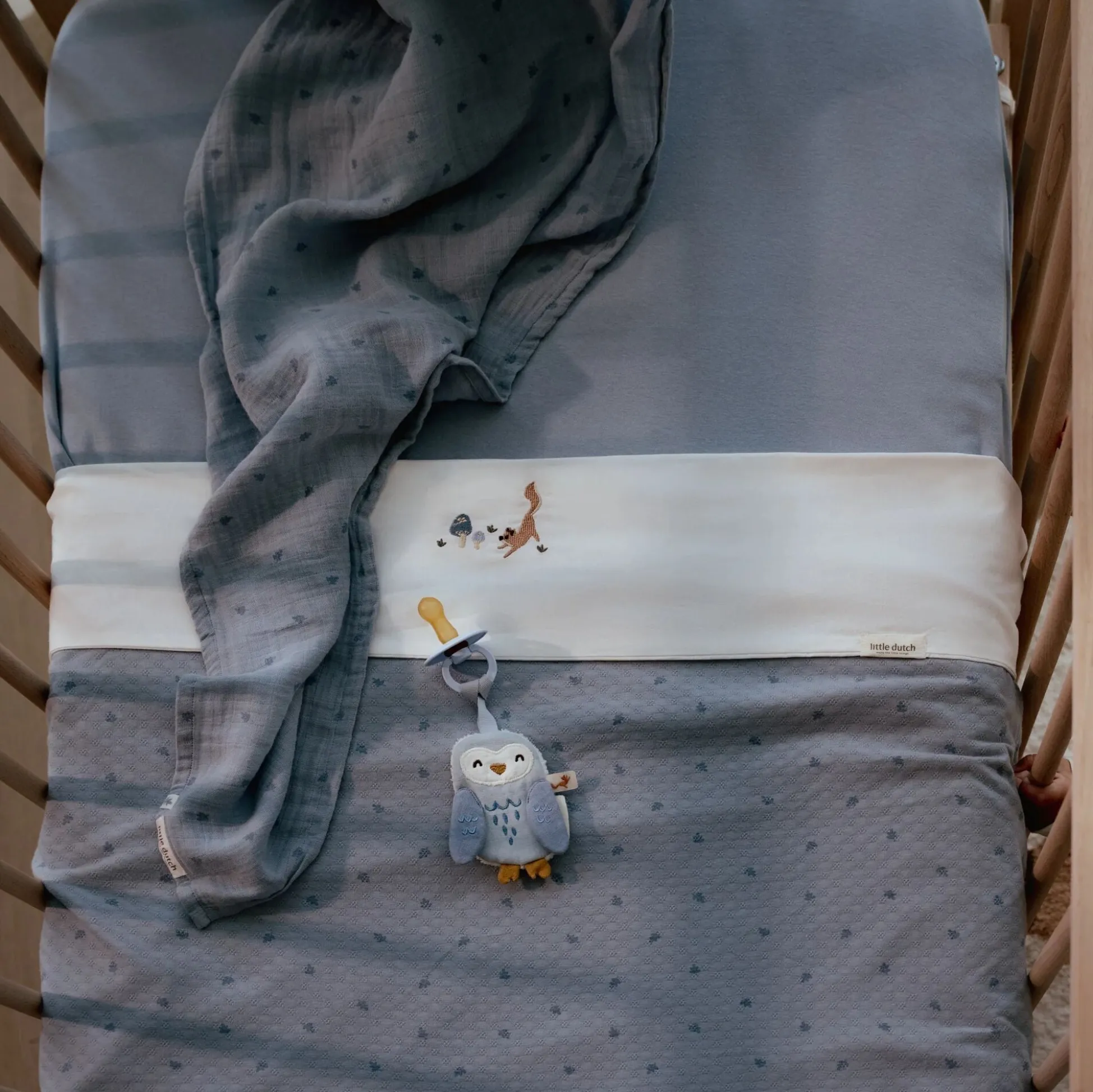 Swaddle - Blue - 120 cm - Essentials