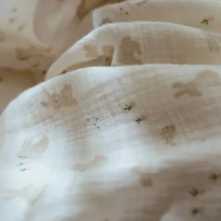 Swaddle - White - 120 cm - Newborn Naturals - Baby Bunny