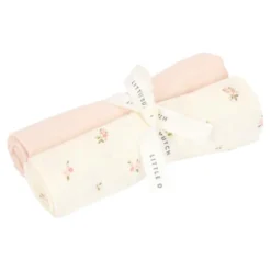 Swaddle - White - Fairy Garden - Fairy Blossom