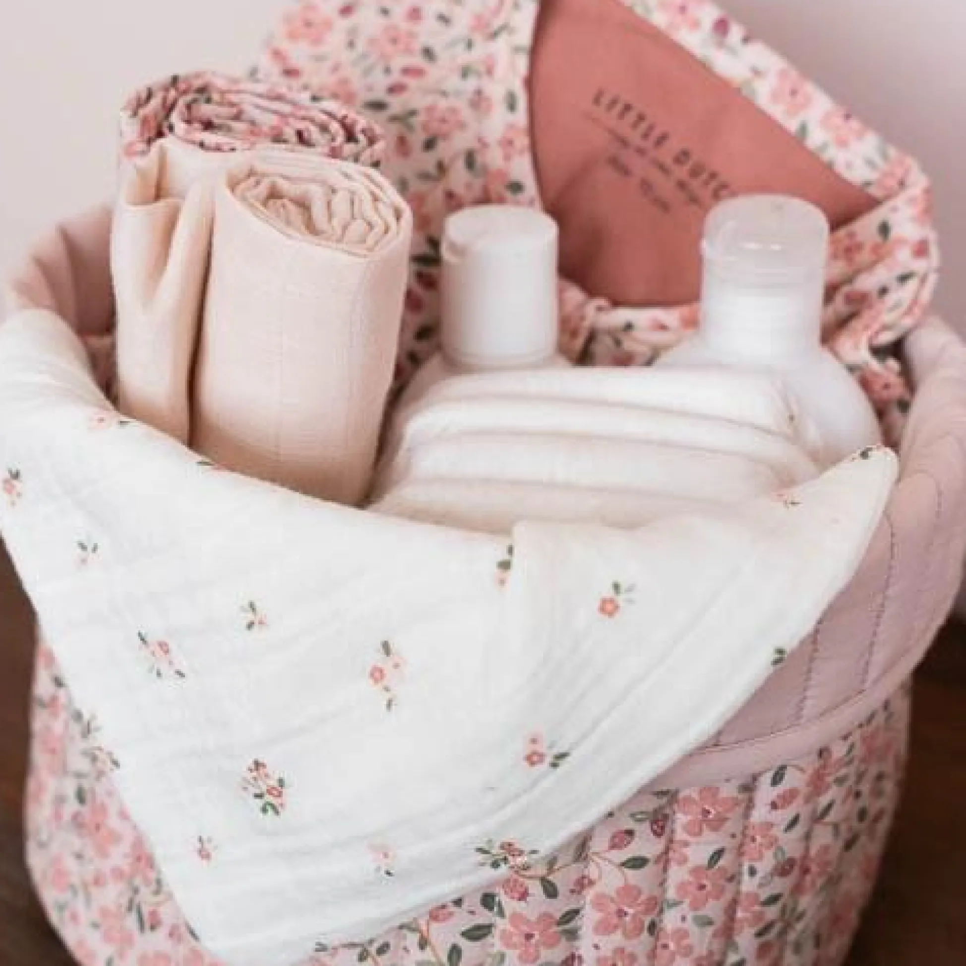 Swaddle - White - Size 120 cm - Fairy Garden - Fairy Blossom