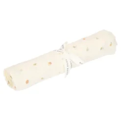 Swaddle - White - Size 120 cm - Forest Friends - Forest Treasures