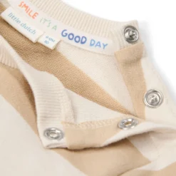 Sweater - Sand - Biscuit Stripe