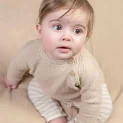Sweater - Sand - Newborn Naturals