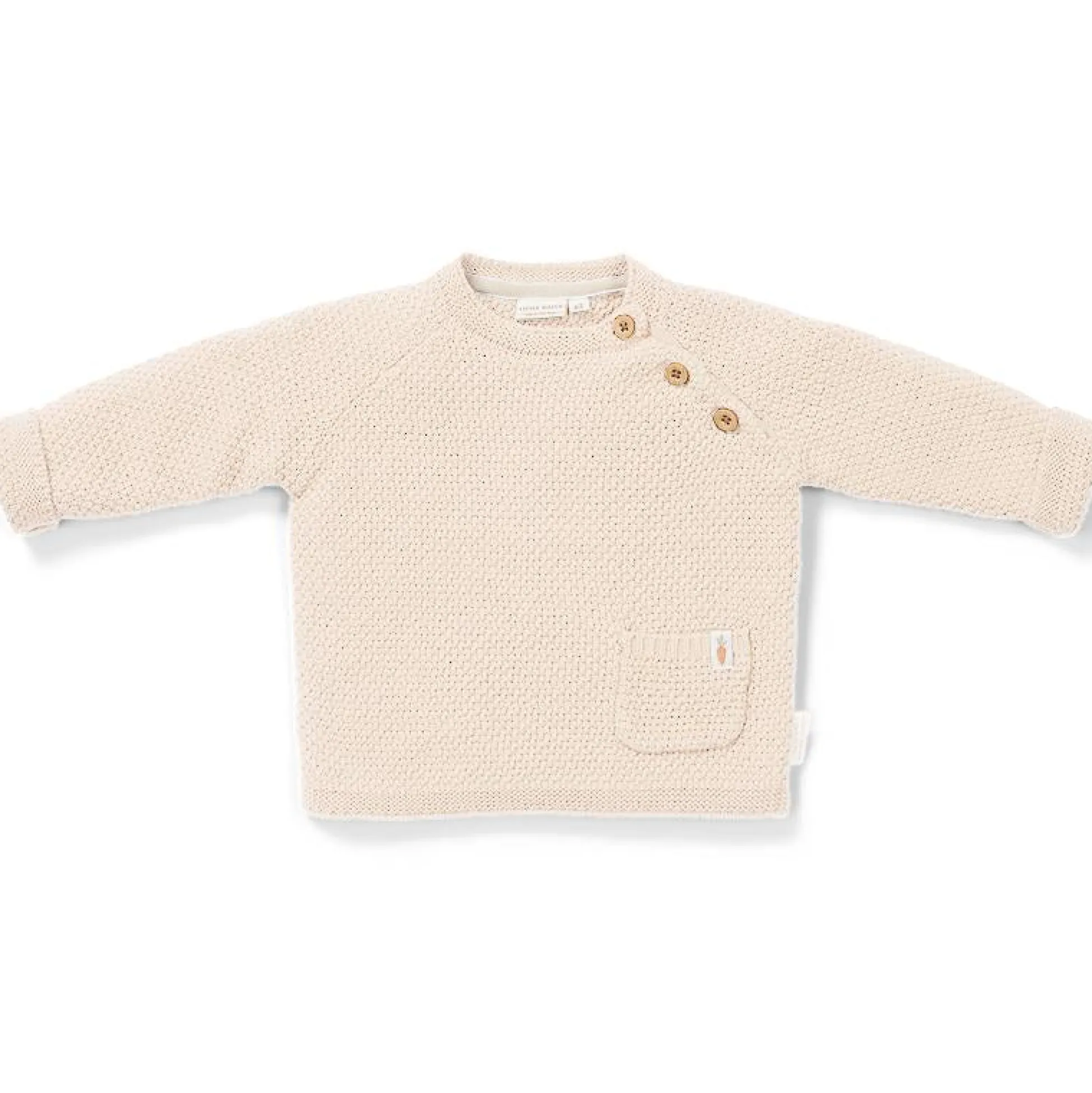 Sweater - Sand - Newborn Naturals