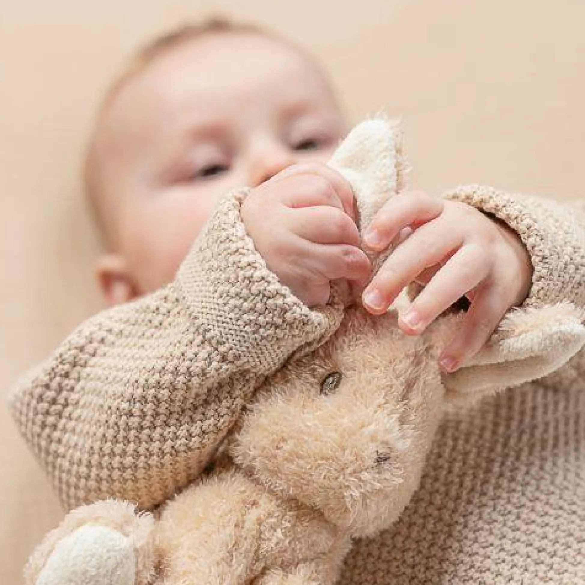 Sweater - Sand - Newborn Naturals