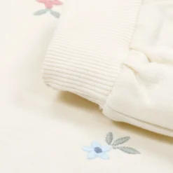 Sweater - White - Floral Print