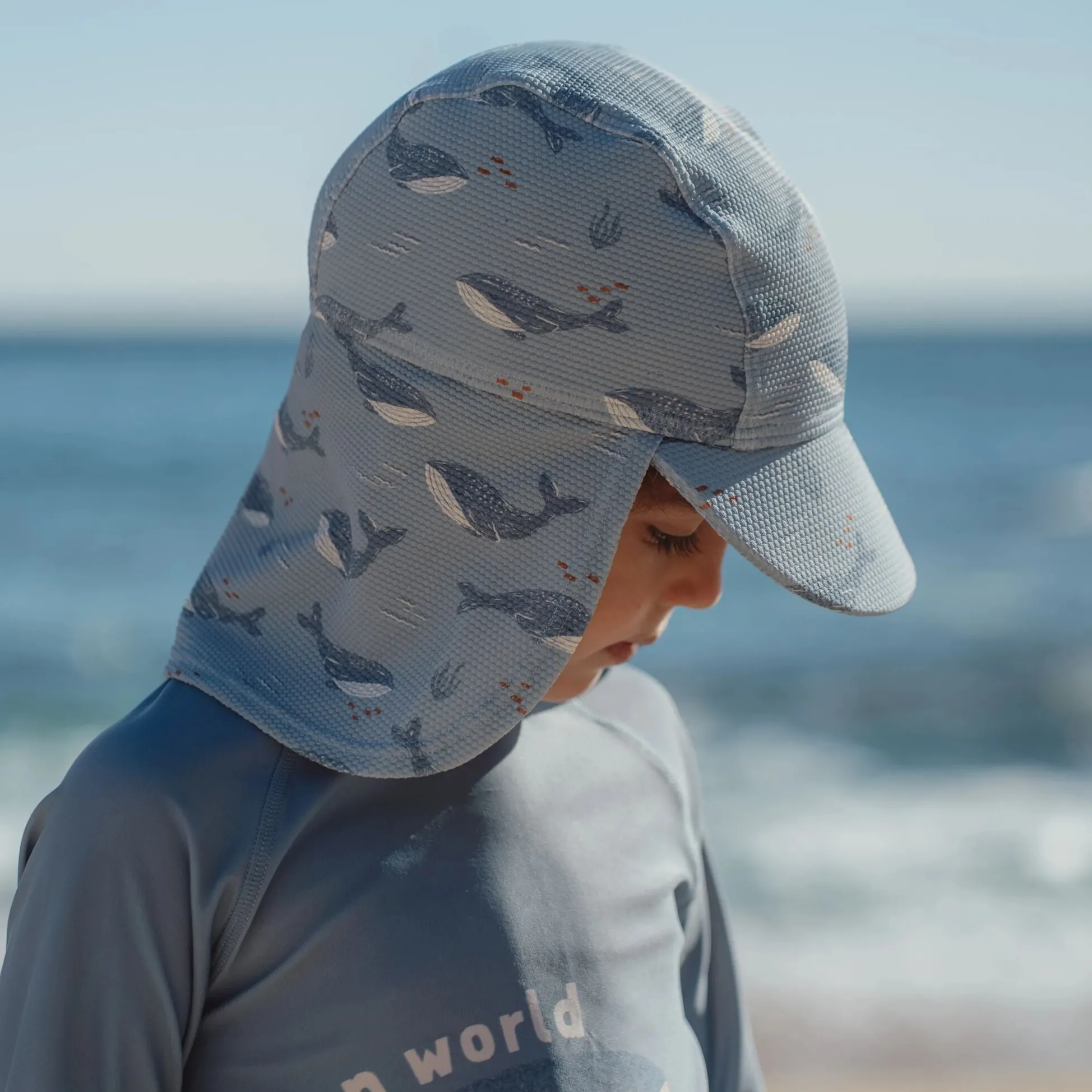 Swim Cap - Blue - Ocean Splash