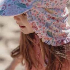 Swim Cap - Pink - Mermaid Print