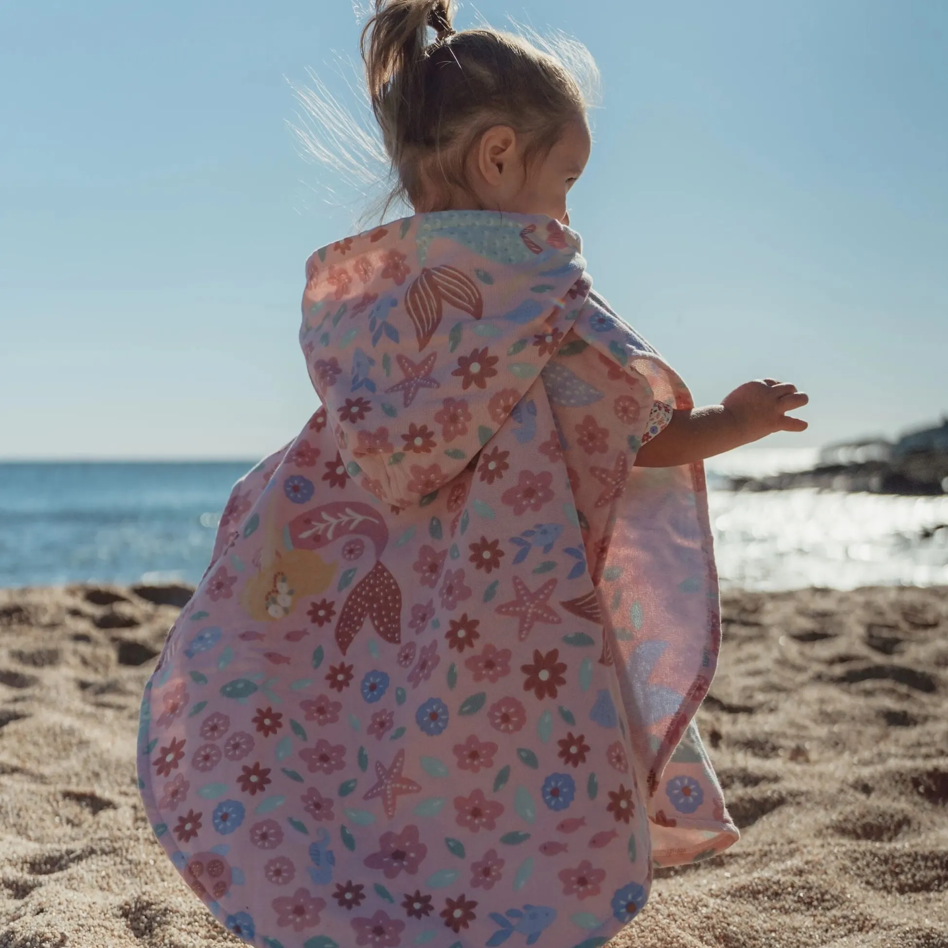 Swim Coll. 26 Beach poncho Dreamy mermaid Multicolour