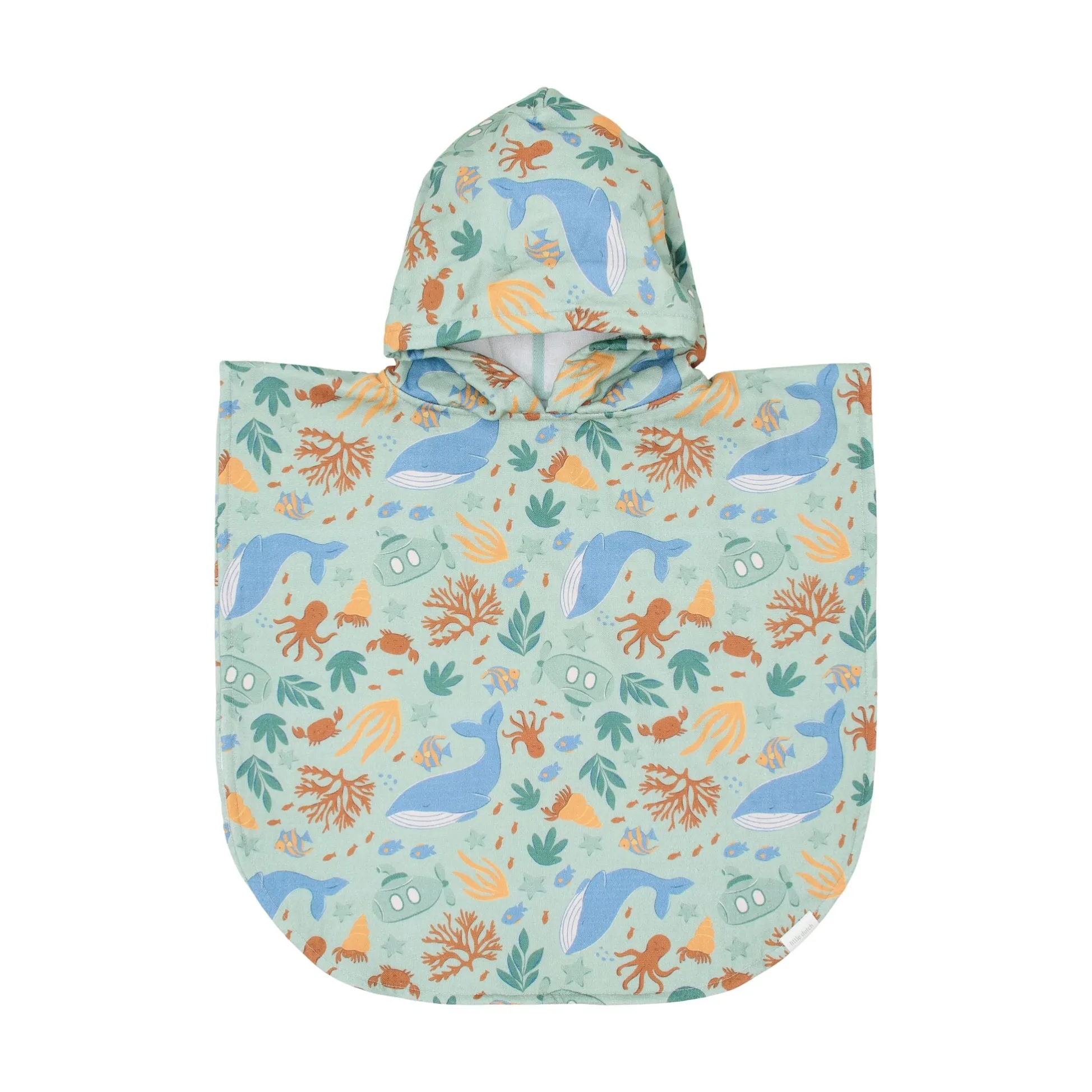 Swim Coll. 26 Beach poncho Ocean world Multicolour