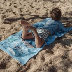 Swim Coll. 26 Beach towel Ocean world Blue - 60cm X 120cm