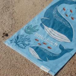 Swim Coll. 26 Beach towel Ocean world Blue - 60cm X 120cm