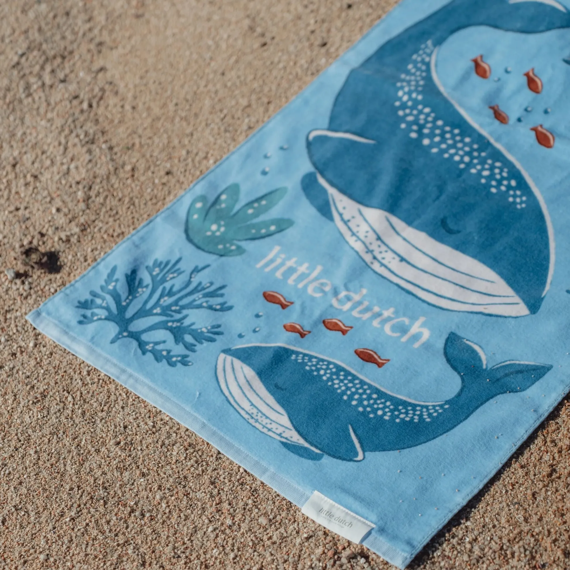 Swim Coll. 26 Beach towel Ocean world Blue - 60cm X 120cm