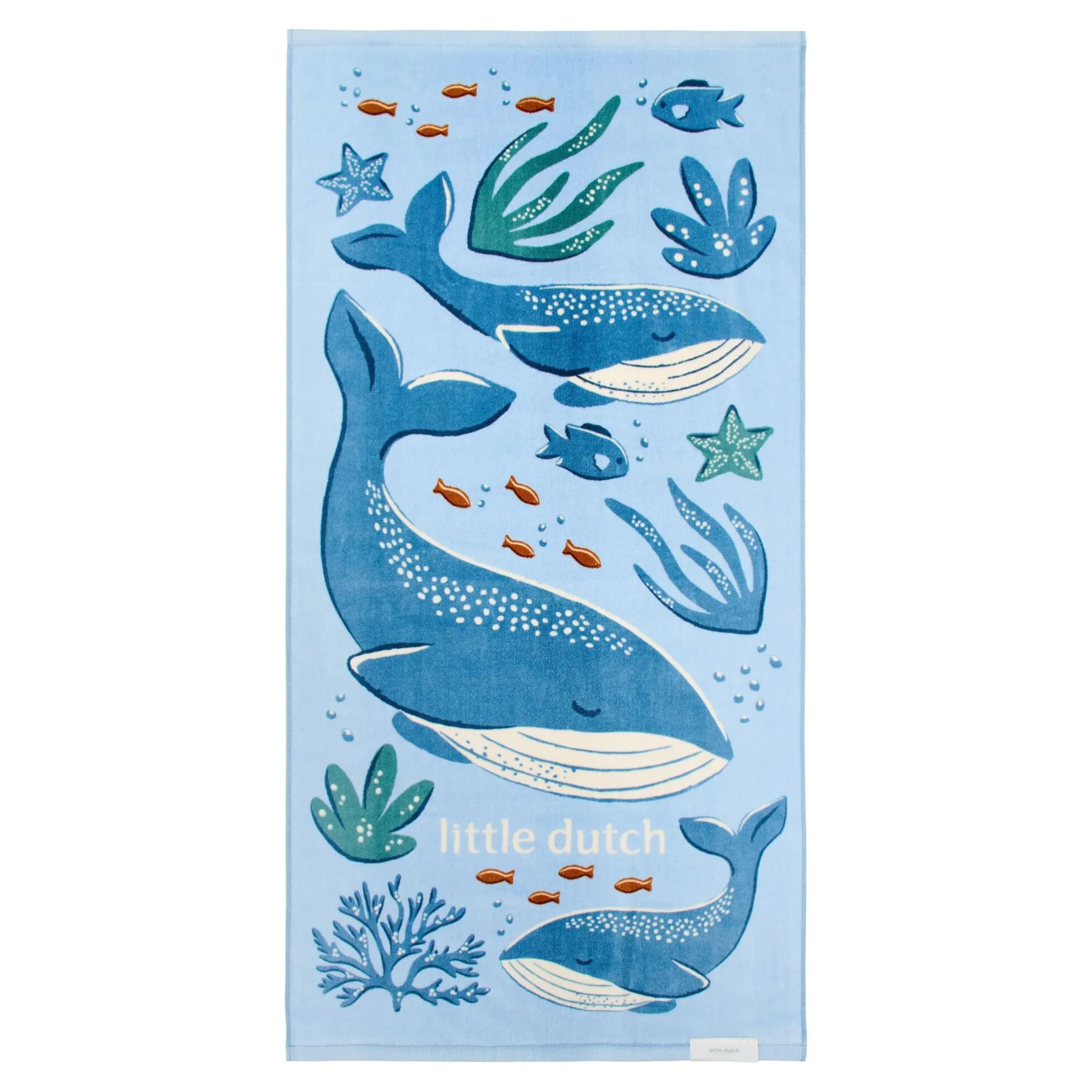 Swim Coll. 26 Beach towel Ocean world Blue - 60cm X 120cm