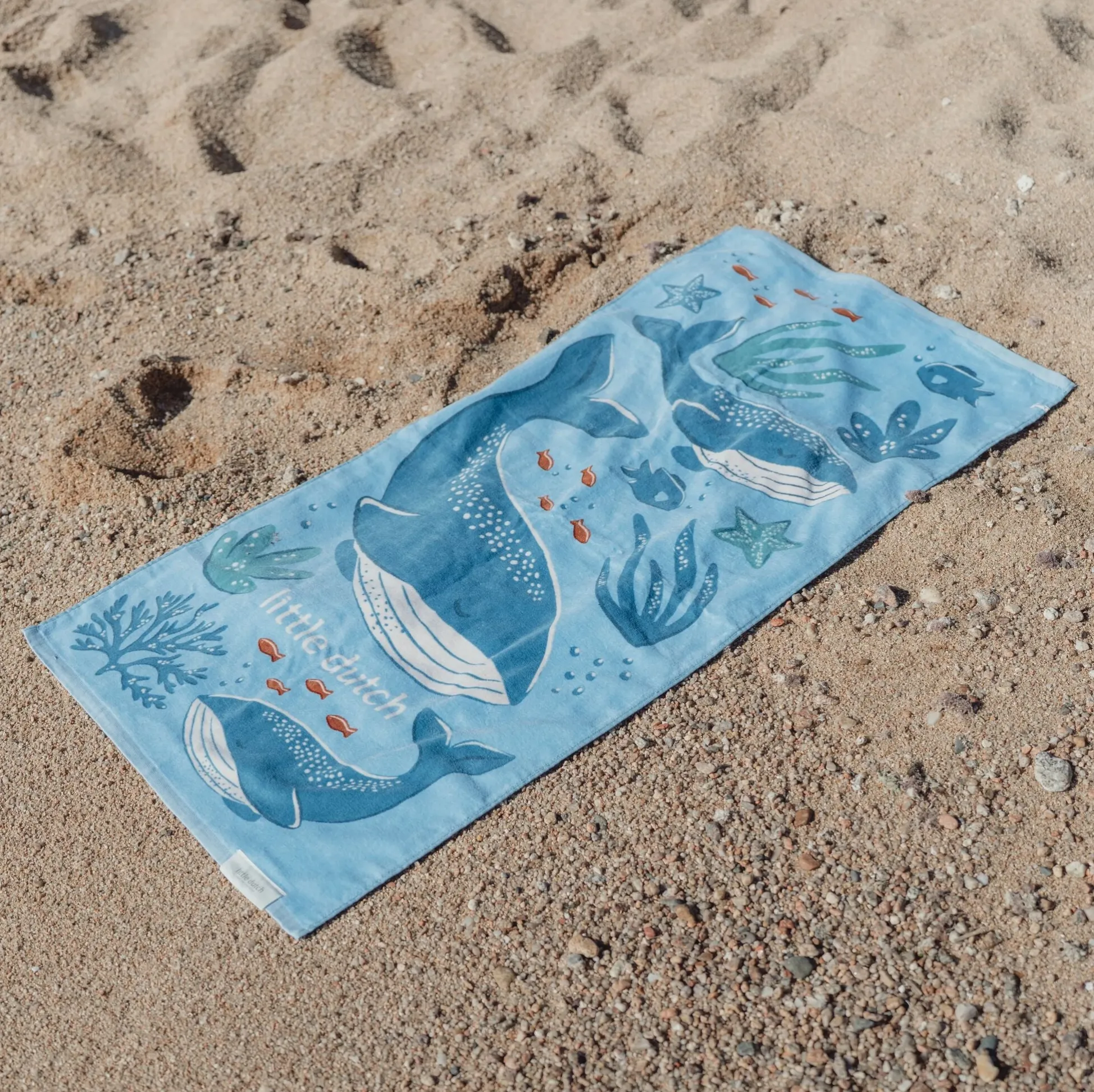 Swim Coll. 26 Beach towel Ocean world Blue - 60cm X 120cm